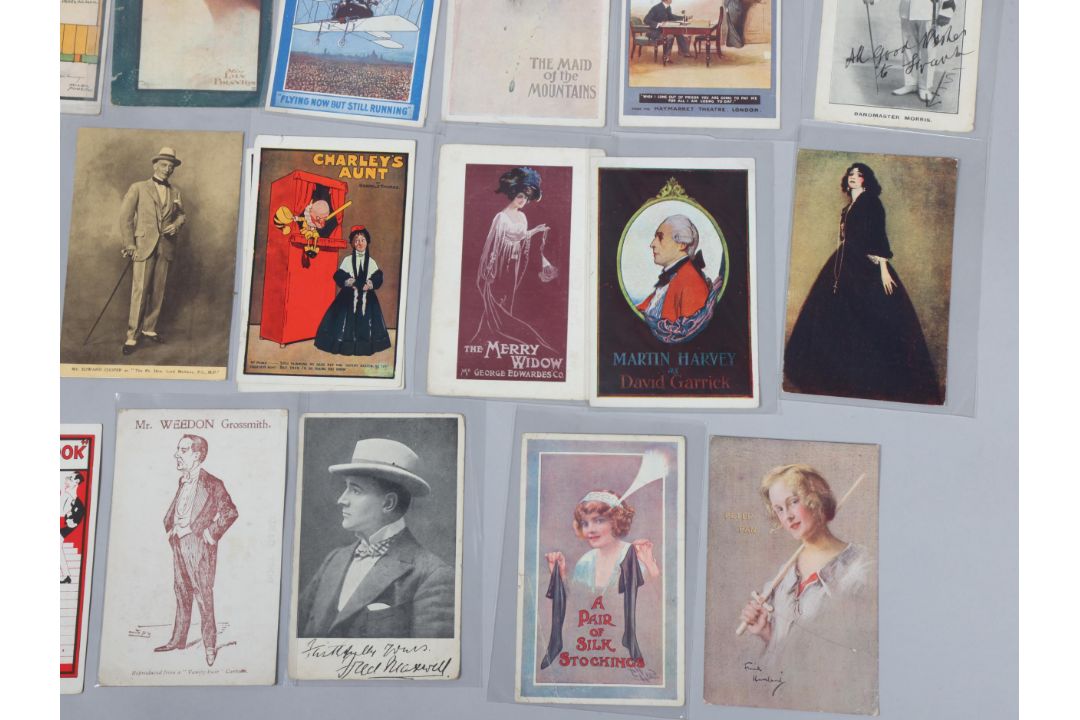 A collection of postcards (c 35), Theatre advertisements, early twentieth century, including one - Image 3 of 4