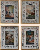 scenes from the Italian epic poem "Orlando Furioso" by Ludovico Ariosto