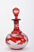 A bottle with cover