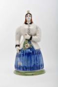 A bottle "Lady with flowers"