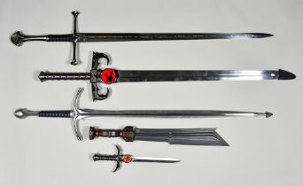 A Collection of Lord of the Rings: The Hobbit Replica Swords, comprising - "The Sword of Fili The