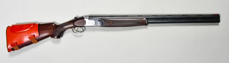 A 12 Bore Over and Under Shotgun, by Beretta, Serial No. E59339B, Model S687, 28ins blued steel