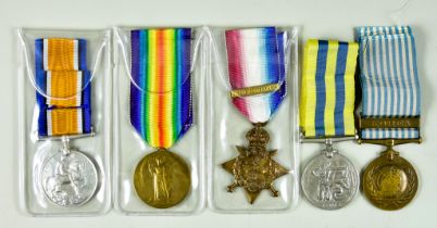 A Quantity of Medals, various conflicts, comprising - 1914-1918 War Medal, 1919 Peace Medal and 1914