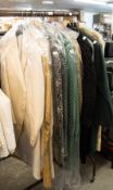 A SELECTION OF SEVENTEEN VARIOUS STYLES FROCK/LONG MENS COATS/JACKETS (17)
