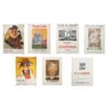 Exhibition posters: Galerie Vendome, d'Orsay, des Capucines, '93 etc. circa 1960's (7)