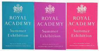 Three Royal Academy posters (3)
