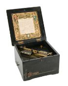 A German Table Symphonion, circa 1920