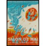 Salon de Mai exhibition poster 1963
