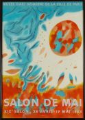 Salon de Mai exhibition poster 1963