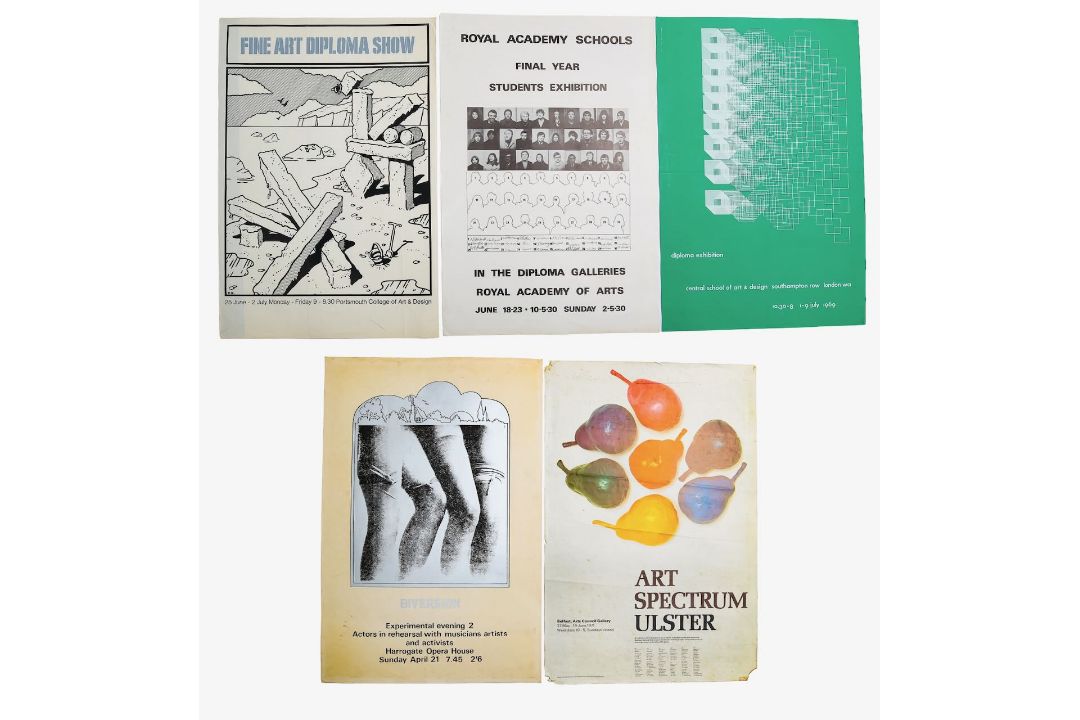 A collection of five art related posters (5) - Image 1 of 3