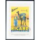 A collection of six French Ricard advertising posters, c.1950's - Image 3 of 7