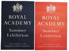 Two Royal Academy posters (2)