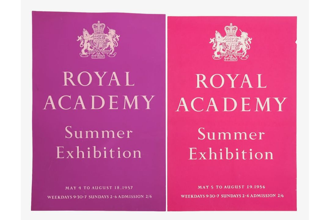 Two Royal Academy posters (2)