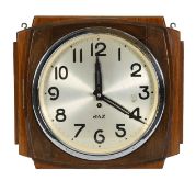 A French 'Jaz' Art Deco wall clock