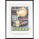 A collection of six French Ricard advertising posters, c.1950's - Image 6 of 7