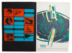Two posters: Leeds College of Art Exhibition of Prints from Atelier 17 and another (2)