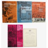 Five Royal Academy posters (5)