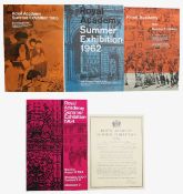 Five Royal Academy posters (5)