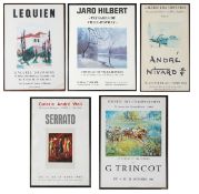 French gallery exhibition posters inc. Galerie Des Champs-Élysées