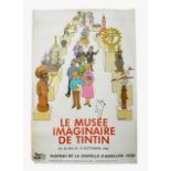 A Tintin French exhibition poster, 1984