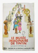 A Tintin French exhibition poster, 1984