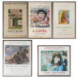 Posters: M. Sterling, L. Mazot, Morgan-Snell, É. Goerg & N. Giuffrida (5)