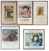 Posters: M. Sterling, L. Mazot, Morgan-Snell, É. Goerg & N. Giuffrida (5)