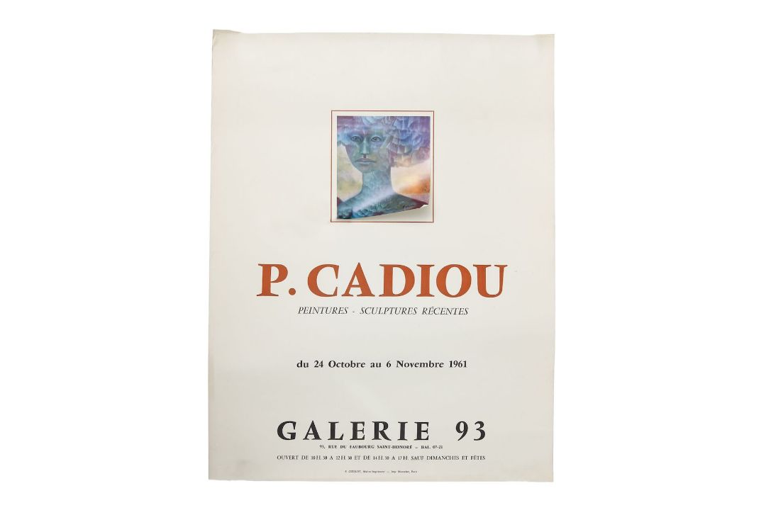 Exhibition posters: Galerie Vendome, d'Orsay, des Capucines, '93 etc. circa 1960's (7) - Image 3 of 8
