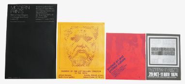 Four art related posters (4)