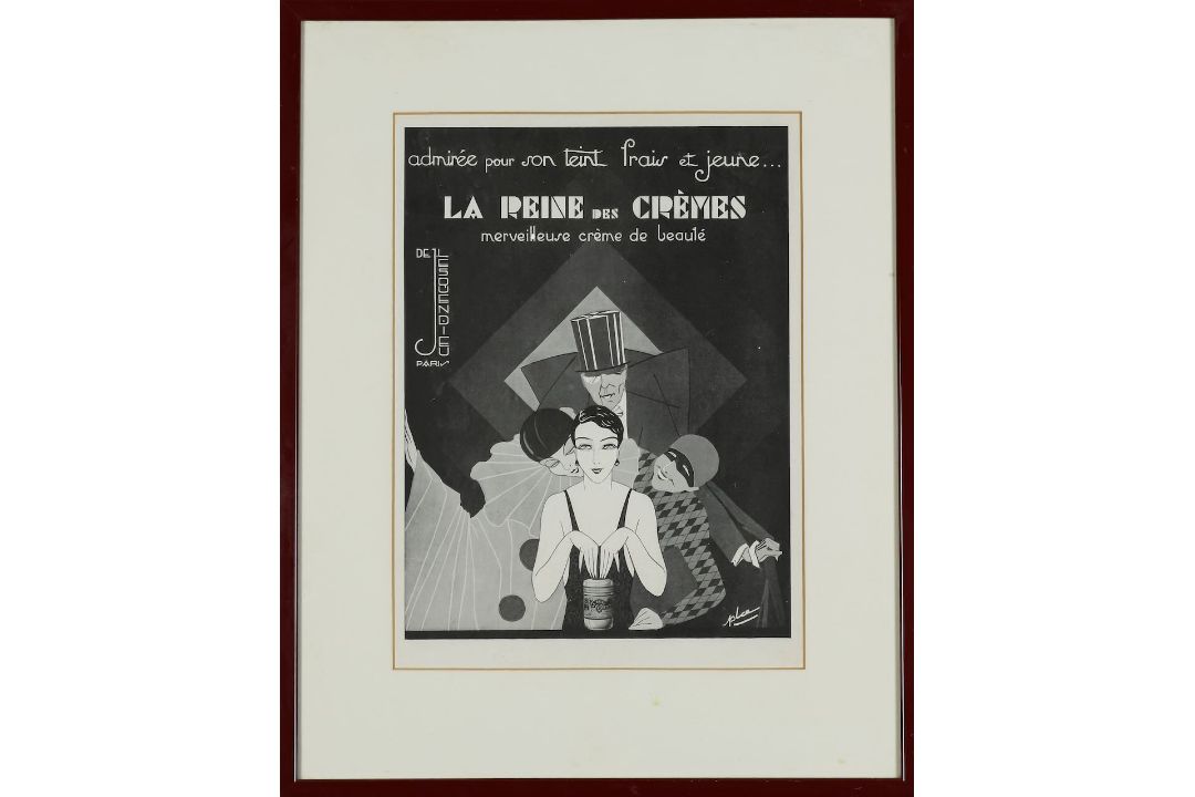 French mid 20th century beauty & cosmetic advertising prints (4) - Image 4 of 5