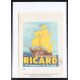 A collection of six French Ricard advertising posters, c.1950's - Image 4 of 7
