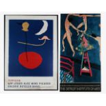 Miró and Matisse exhibition posters (2)