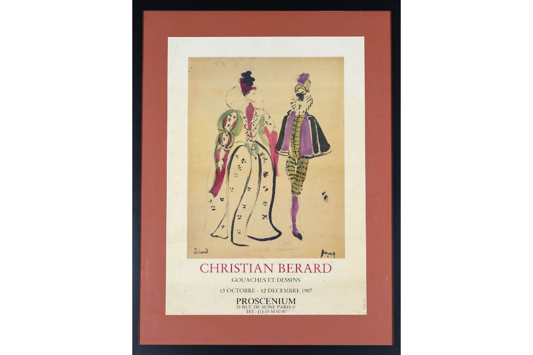 Musèe Du Costume et C. Bérard exhibition posters (2) - Image 3 of 3