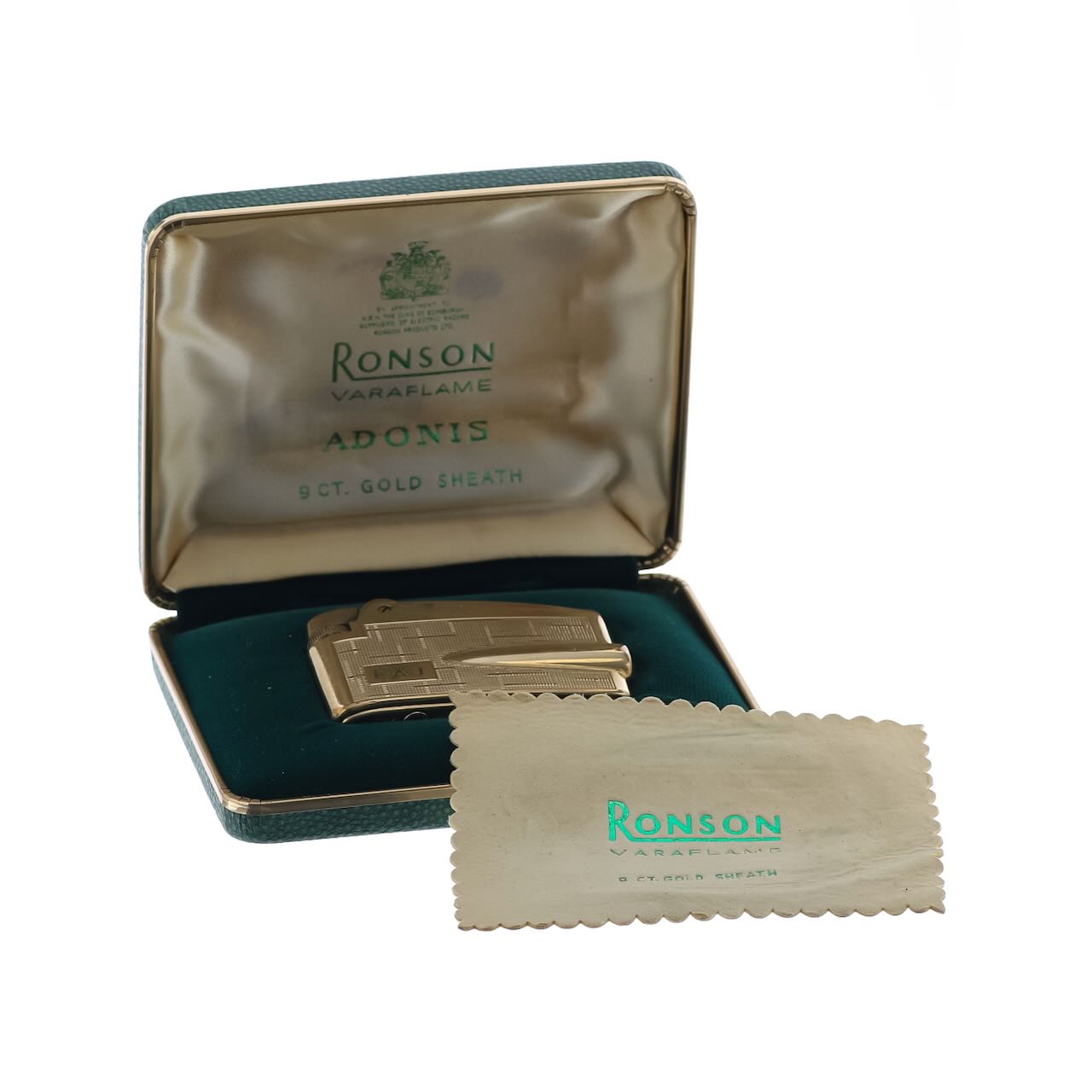 A Ronson lighter with 9ct gold sheath - Image 3 of 3