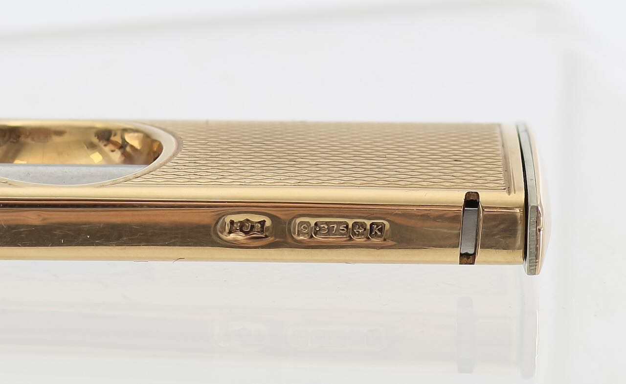 A 9ct gold cigar cutter - Image 3 of 3