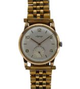 An Asprey gentleman's automatic wristwatch