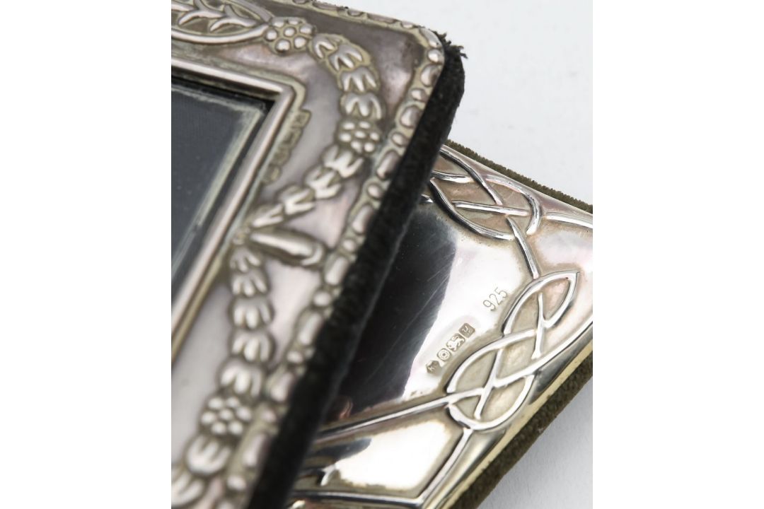 Two silver photograph frames - Image 2 of 2