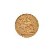 A Victorian 1899 gold full sovereign