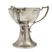 An Arts and Crafts silver trophy