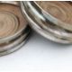 A pair of silver wine coasters - Image 2 of 2