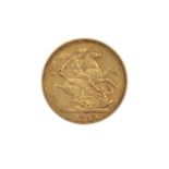 A Victorian 1893 gold full sovereign