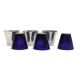 A set of three silver measuring cups - Image 3 of 3