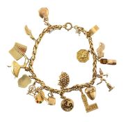 A charm bracelet