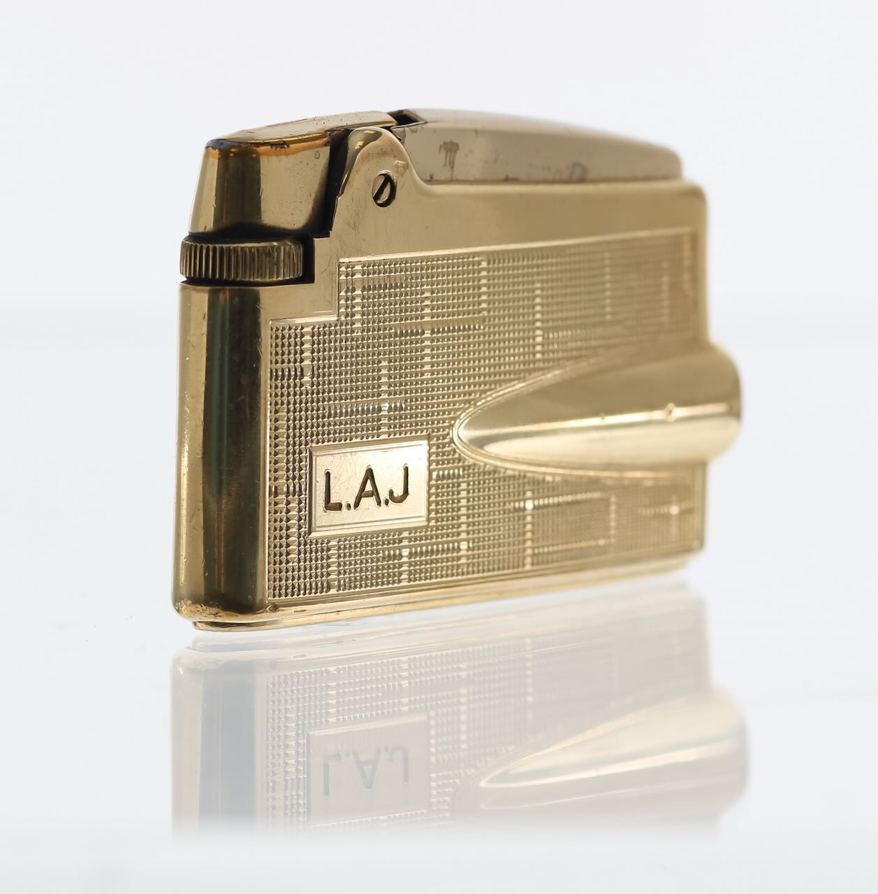A Ronson lighter with 9ct gold sheath - Image 2 of 3