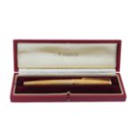A 18ct Parker pen in its original box