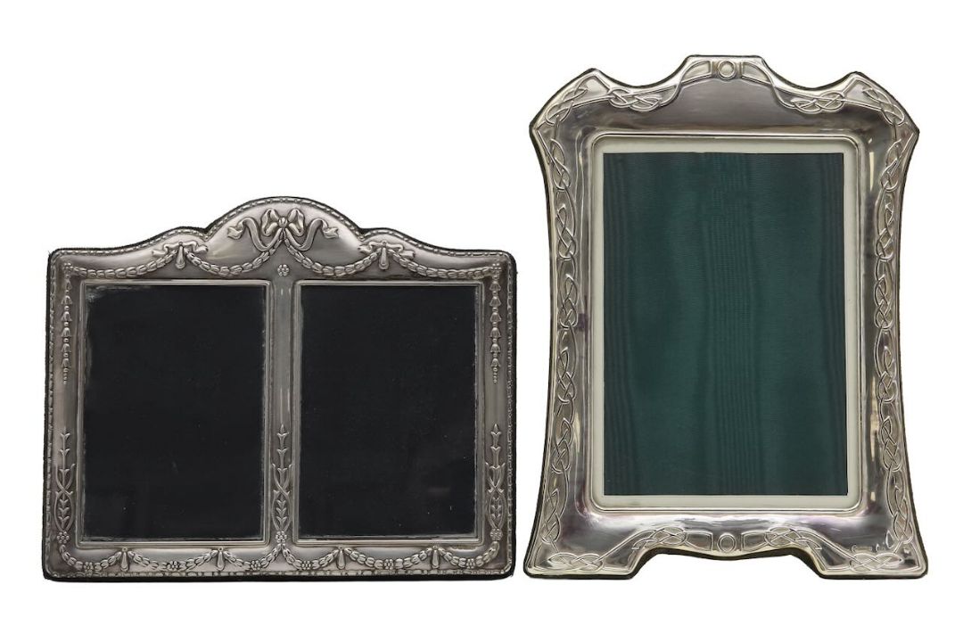 Two silver photograph frames - Image 1 of 2