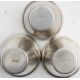 A set of three silver measuring cups - Image 2 of 3
