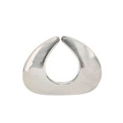 A Georg Jensen silver brooch,