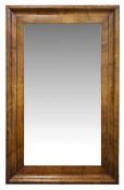 A large Austrian walnut mirror