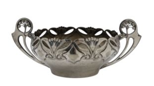 An Art Nouveau WMF silver-plated bowl